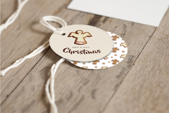 Gingerbread cookies big set in Illustrations - product preview 7