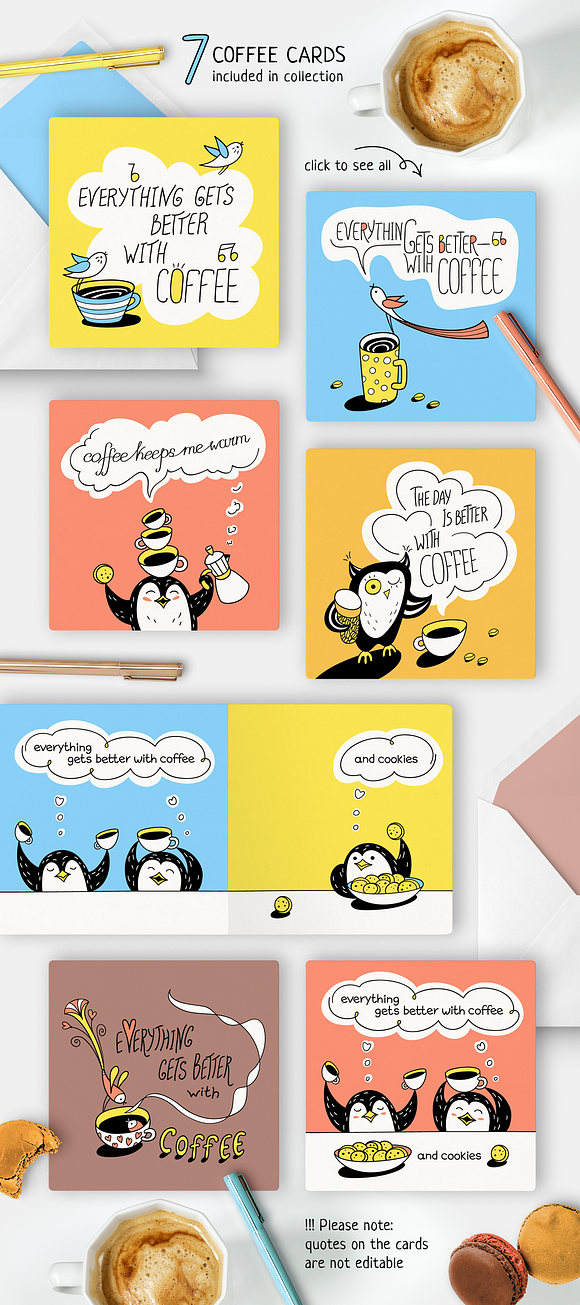 EVERY EARLY BIRD NEEDS COFFEE Vol.1 in Illustrations - product preview 1