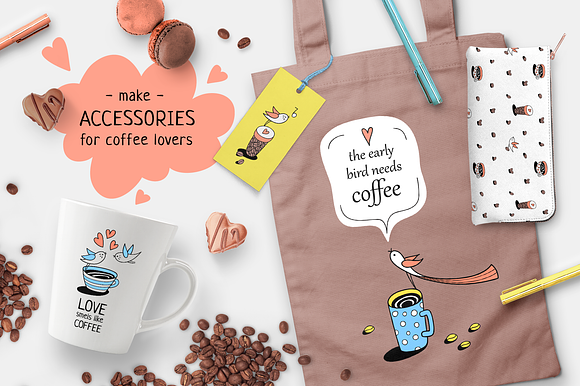 EVERY EARLY BIRD NEEDS COFFEE Vol.1 in Illustrations - product preview 10
