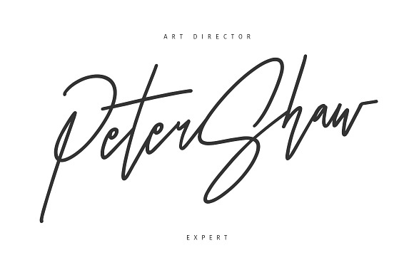 Otentic Signature in Signature Fonts - product preview 6