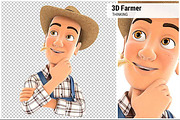 3D Farmer Thinking