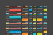 Table, schedule, tab, infographics