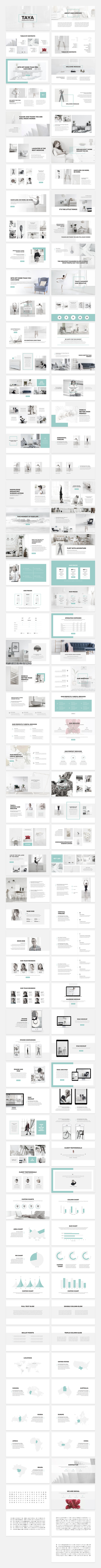 Taya Presentation Template in Keynote Templates - product preview 7