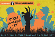 Spooky Build-a-Graveyard Set