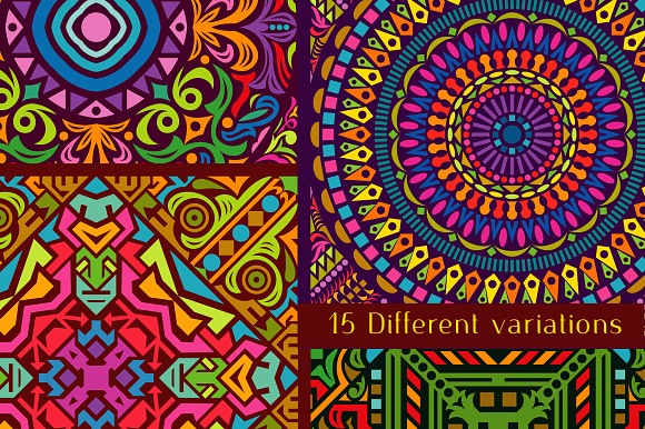 Colorful Mandala Abstract Geometric in Patterns - product preview 5