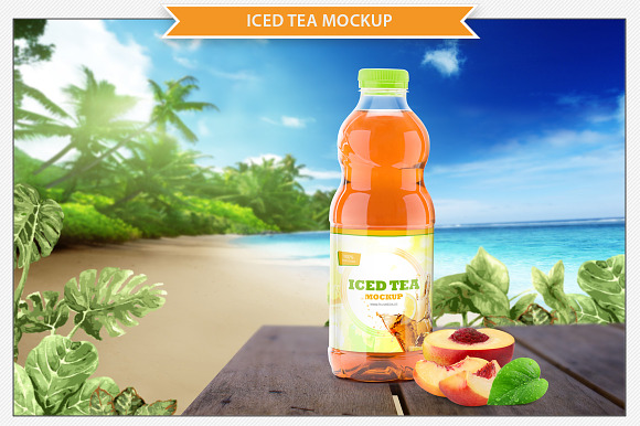 Iced Tea Mockup in Product Mockups - product preview 2