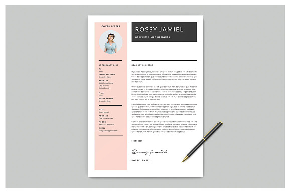 Resume/CV | Rossy in Resume Templates - product preview 2