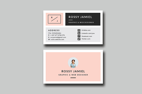 Resume/CV | Rossy in Resume Templates - product preview 6