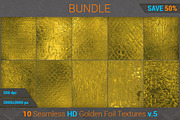 Golden Foil HD Texture Bundle (v 5)