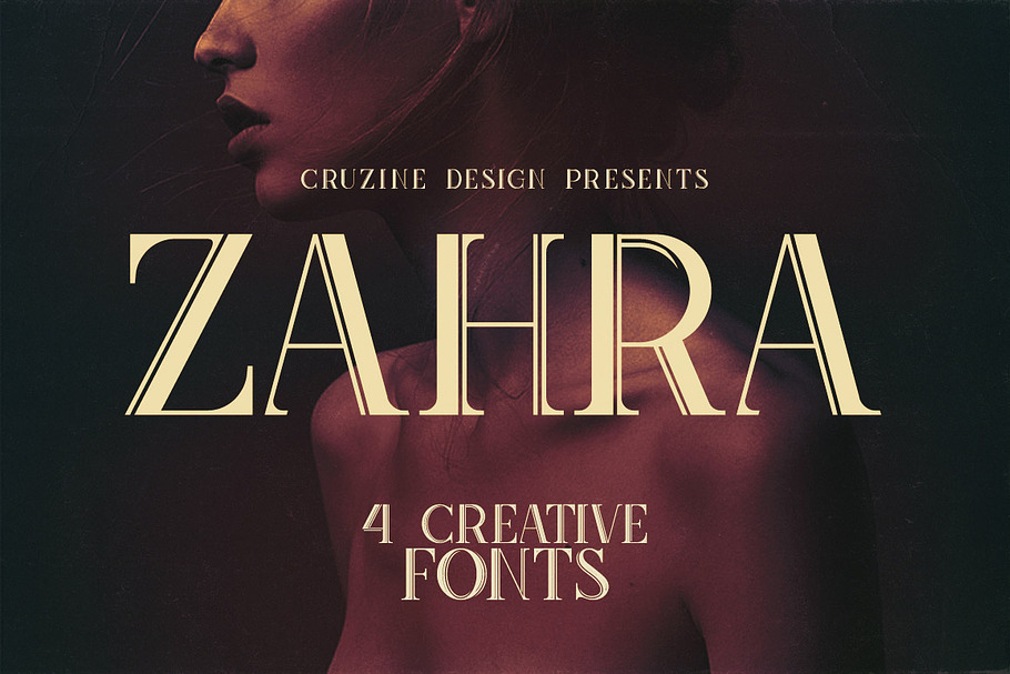 Zahra Typeface in Display Fonts - product preview 8