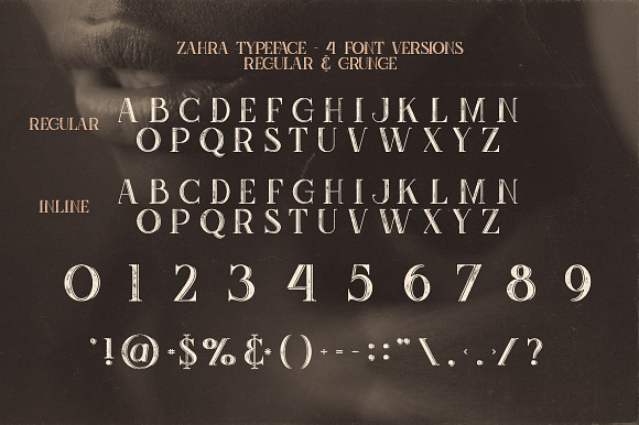 Zahra Typeface in Display Fonts - product preview 1