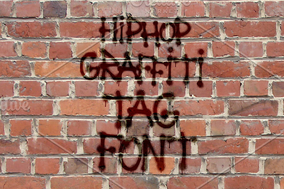 Hip Hop Graffiti Tag Spray Font in Graffiti Fonts - product preview 1