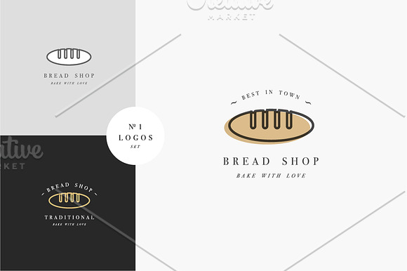 Bakery Logos in Logo Templates - product preview 1