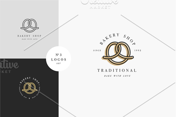 Bakery Logos in Logo Templates - product preview 3