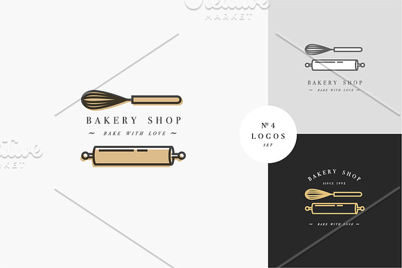 Bakery Logos in Logo Templates - product preview 5