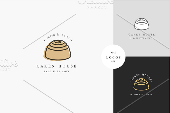 Bakery Logos in Logo Templates - product preview 7