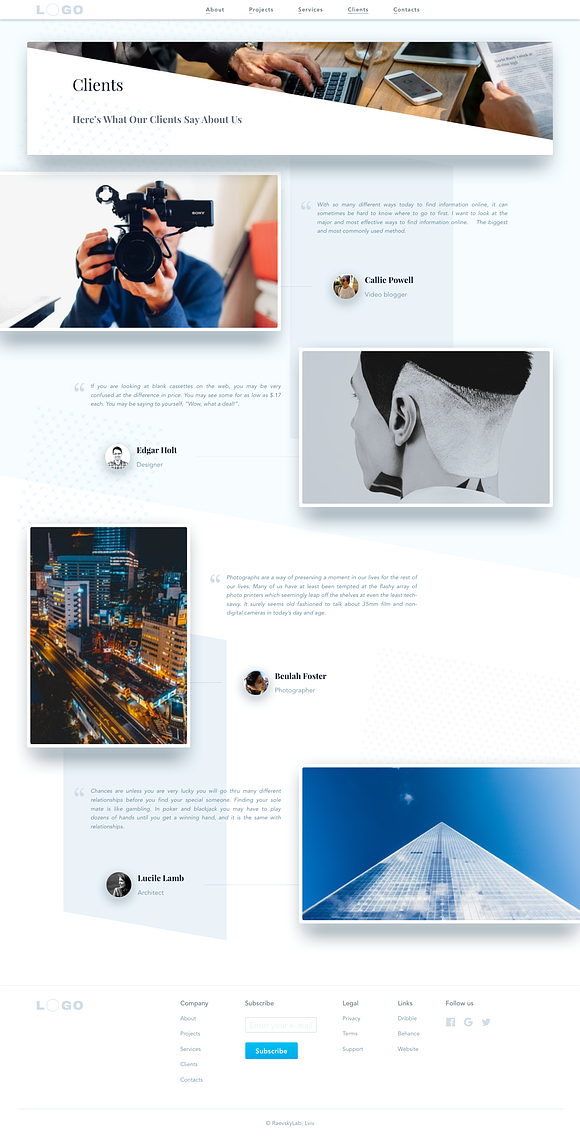 Responsive Sketch Template in Landing Page Templates - product preview 4