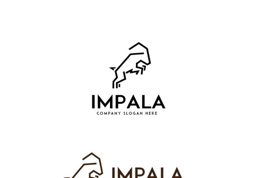 impala in Logo Templates - product preview 8