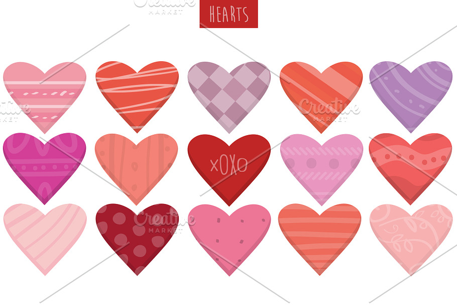 More than a dozen hearts in Objects - product preview 8