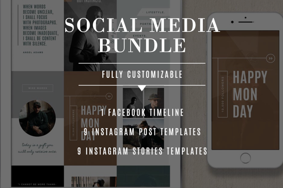 Social Media Template Bundle in Instagram Templates - product preview 8