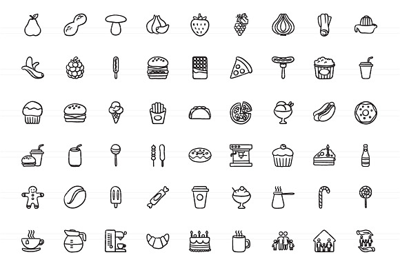 2100 Hand drawn vector icons in Hand Drawn Icons - product preview 13