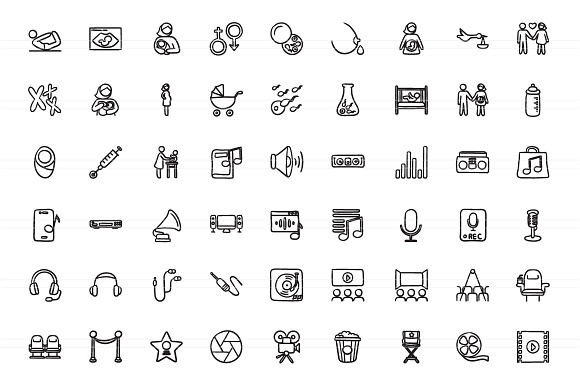 2100 Hand drawn vector icons in Hand Drawn Icons - product preview 18