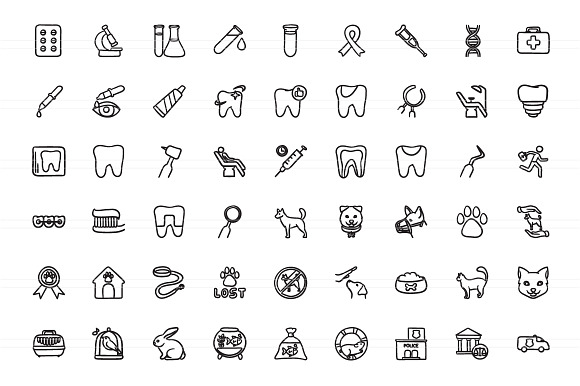 2100 Hand drawn vector icons in Hand Drawn Icons - product preview 23