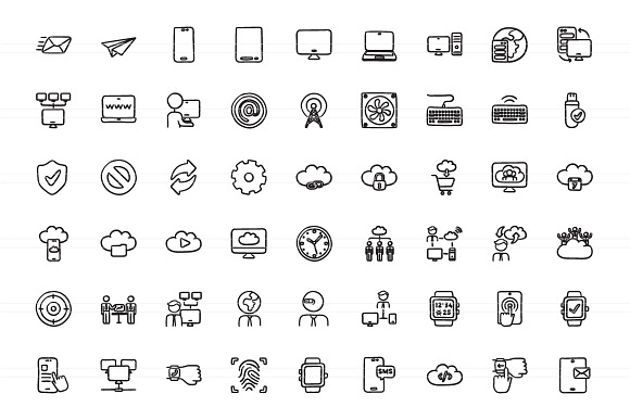2100 Hand drawn vector icons in Hand Drawn Icons - product preview 35