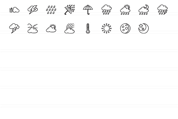 2100 Hand drawn vector icons in Hand Drawn Icons - product preview 41