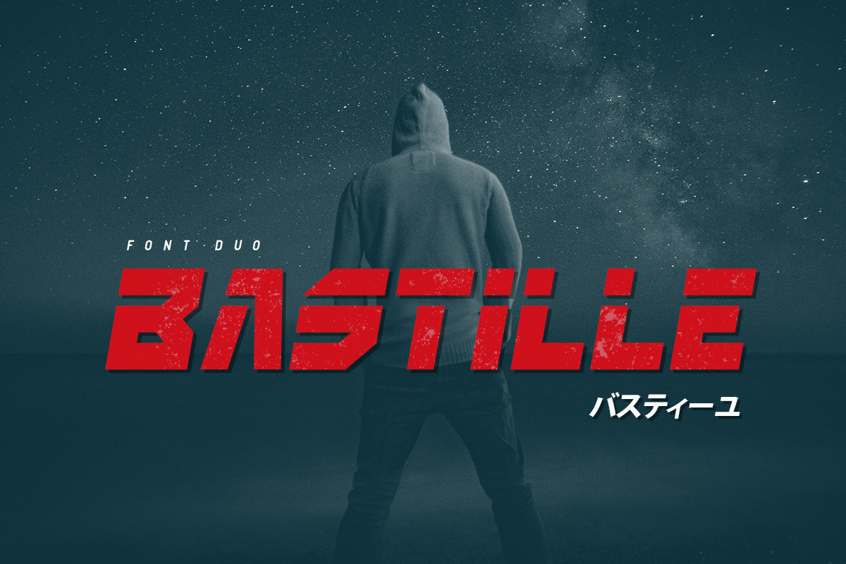 Bastille in Display Fonts - product preview 8