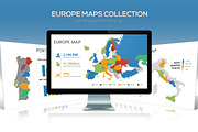 Europe Maps Collection for Keynote
