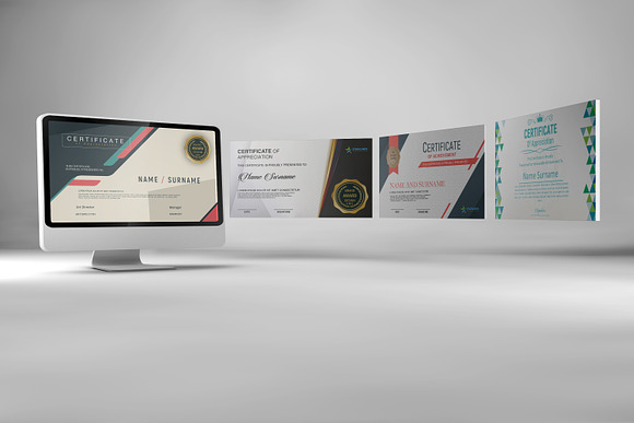 Certificate & Recognition Pack in PowerPoint Templates - product preview 6