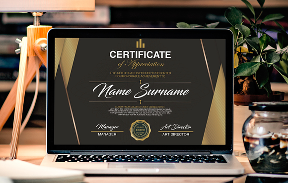 Certificate & Recognition Pack in PowerPoint Templates - product preview 8