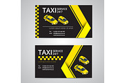 Taxi card for taxi-drivers. Taxi service. Vector business card template. Company, brand, branding, identity, logotype. Business card template with texture.
