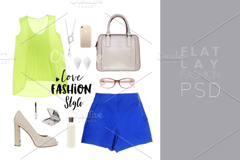 Fashion Set outfits (222) in Product Mockups - product preview 8