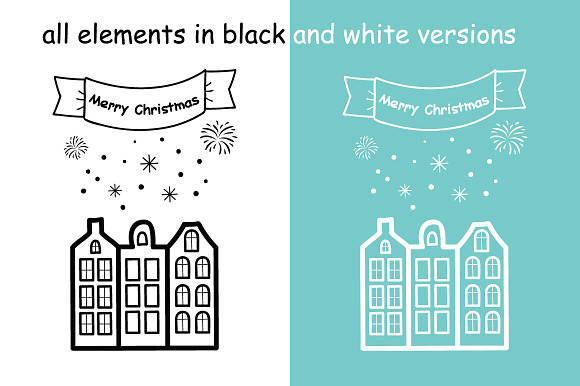 Merry Christmas in Illustrations - product preview 4