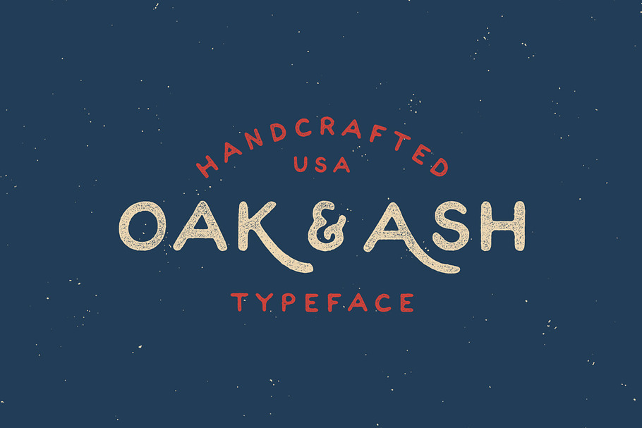 Oak & Ash - Hand Drawn Font