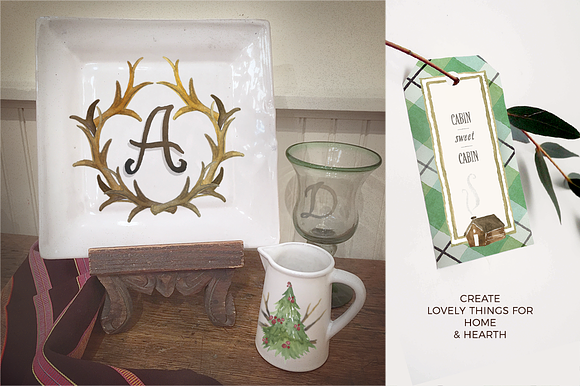 The Mountain Lodge Collection in Illustrations - product preview 11