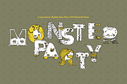 Monster Party - Typeface