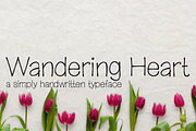 Wandering Heart- Handwritten Font