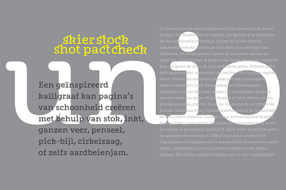 Unio Font - opentype in Sans-Serif Fonts - product preview 1