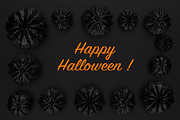 3d rendering of Halloween pumpkins