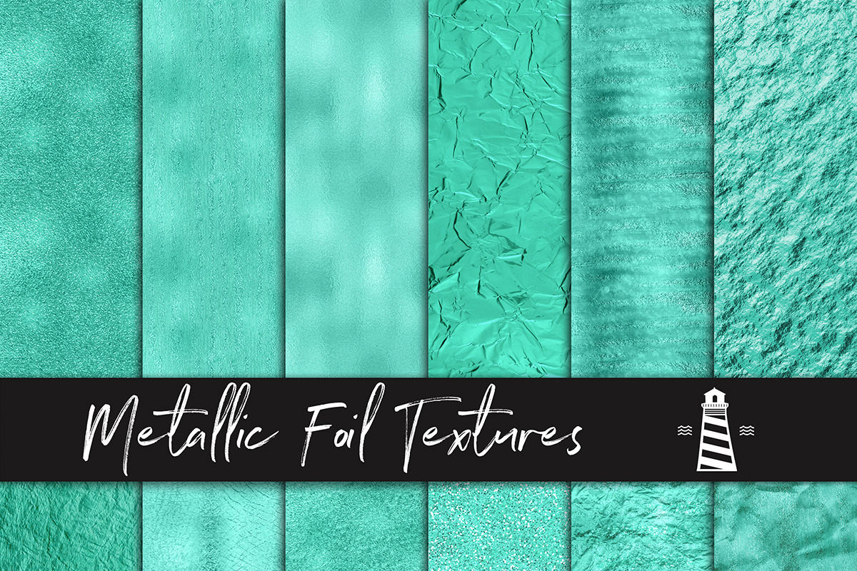 Mint Metallic Foil Papers in Graphics - product preview 8