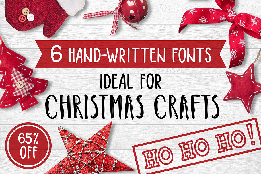 6 Fonts Christmas Collection in Script Fonts - product preview 8
