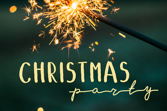 6 Fonts Christmas Collection in Script Fonts - product preview 3