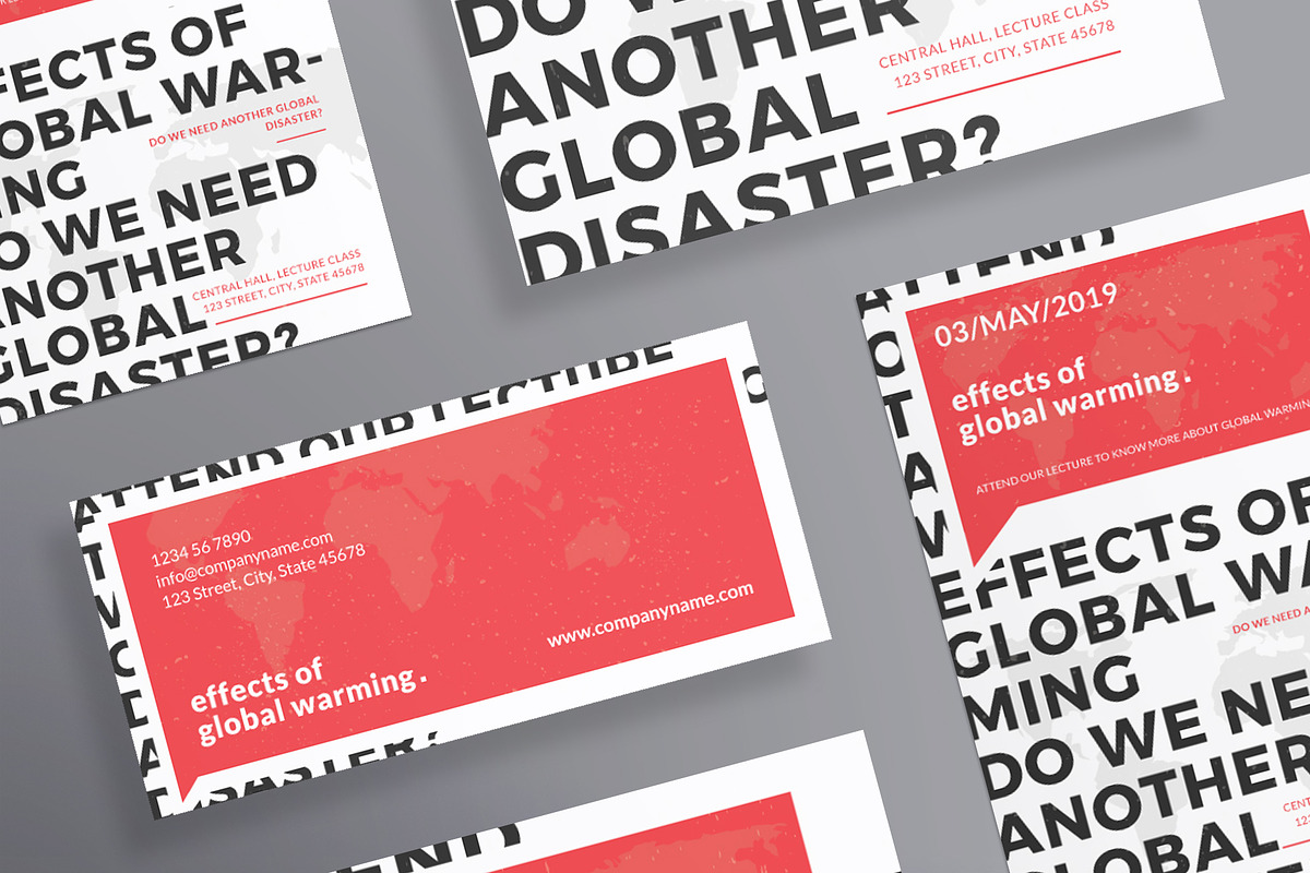 Flyers | Global Warming in Flyer Templates - product preview 8