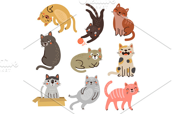CATs and DOGs in Illustrations - product preview 1