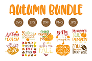 Autumn SVG Bundle Fall SVG Cut Files
