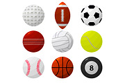 Sport Ball Set for Different Game