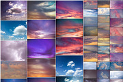 PhotoShop Sky & Cloud Overlays
